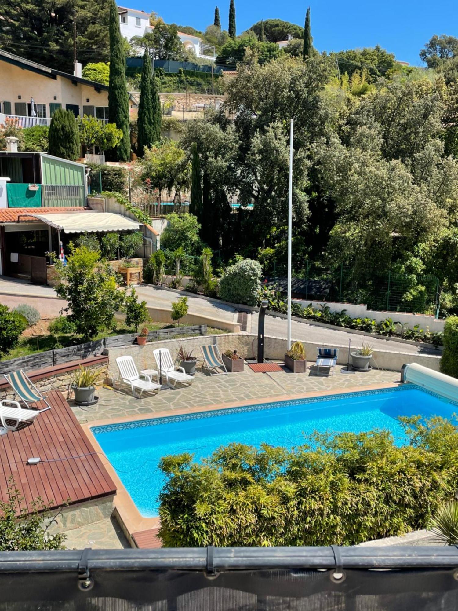 Residence Le Golfe Bleu Le Le Rayol-Canadel-sur-Mer Eksteriør bilde